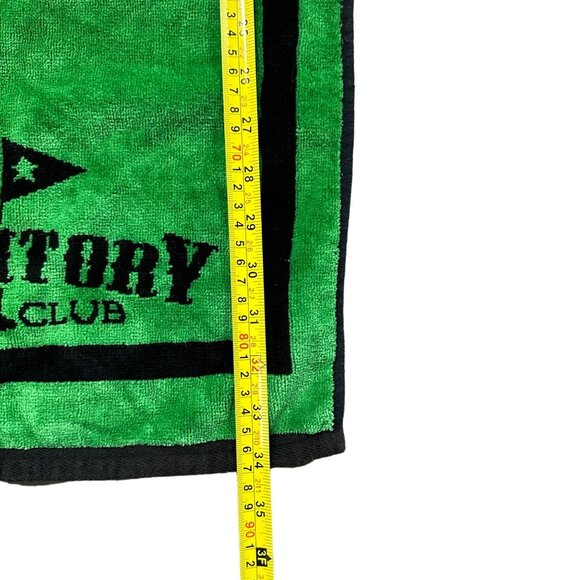 Golf Bag Towel Territory Golf Club Merch Swag Green Black Metal Clip Sports - Picture 10 of 11
